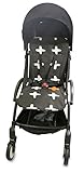 Simply Good Stroller Liner Universal Einlage für Kinderwagen Kindersitz Auflage Buggy Babytrage Sitzfutter mit Memory Schaumstoff Polsterung - 2