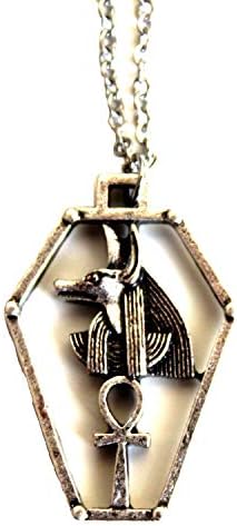 Egyptian Anubis Inpou Pendant Necklace – Sirius Star Symbol – Passenger and Guardian of Children – Original Gift for Men and Women