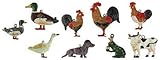  Zinnfiguren-Sortiment Tiere