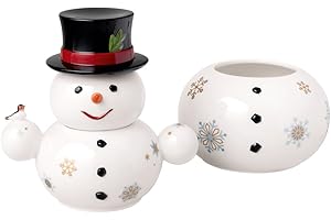 Villeroy & Boch Christmas Toys Memory tarro muñeco de nieve 8 x 8 x 15 cm