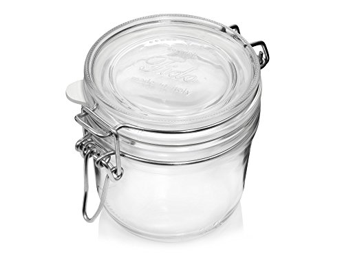 Bormioli Fido Gläser mit Bügelverschluss 12 teilig | Füllmenge 350 ml | Luftdichte Konservierung durch den Gummiring sowie den Drahtbügelverschluss - 3