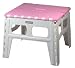 Produktbild Unbekannt Cabanaz - Tisch, Klapptisch Miss Daisy in Pink - Maße: 43x44x37cm