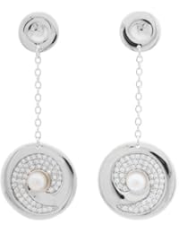 Misaki señorías pendientes plata espiral small QCUESPIRALESMALL