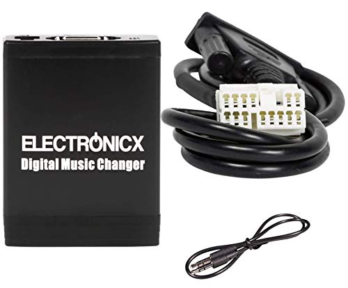 Electronicx Elec-06-SUZ2 Adaptador de Musica Digital Interfaz USB SD AUX Cambiador de CD para Suzuki, Fiat, Opel 14 Pin