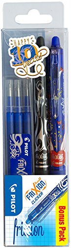 Preisvergleich Produktbild Pilot 3131910501657 Tintenroller Frixion Clicker Jubil schwarz