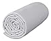 P'tit Basile - Cot bed Jersey Fitted Sheet - 100% organic cotton - Grey - 70x140 cm - High quality combed cotton