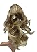 New Style Sweet Short Curly Pony Tail Hair Extension (Claw Grip) (Ash Blonde Mix)
