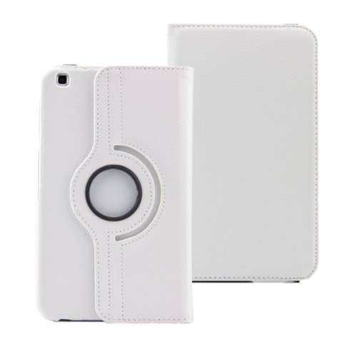 3in1 SET Tab3 8.0 360° Schutzhülle + Folie + Pen Samsung Galaxy Tab 3 8.0 SM-T310 T311 T315 Tasche Etui (Weiß) - 5