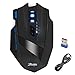 Price comparison product image Zelotes F15 2.4G Professional Wireless Gaming Mouse with USB Receiver,4 Adjustable DPI Levels,9 Buttons Mice for Notebook,PC,Mac,Laptop,Computer,Macbook (Black)