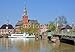 Produktbild Poster-Bild 90 x 60 cm: "Leer in Ostfriesland mit Waage und Rathaus", Bild auf Poster