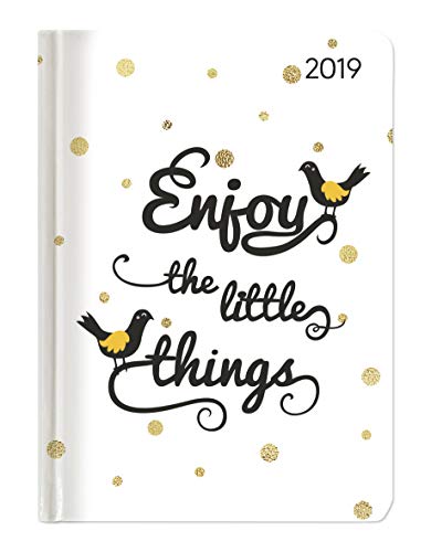 Ladytimer Enjoy 2019 - Taschenplaner / Taschenkalender A6 - Weekly - 192 Seiten - Notizen