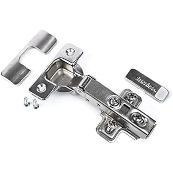 Cerniere Per Ante Cucina - Confezione Da 10 Pezzi In Acciaio Nichelato Da 35mm, Apertura 110° - Per Armadi E Mobili - Foto 5