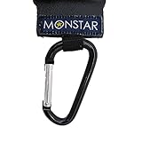 MONSTAR Kinderwagen Haken – Klett Kinderwagen Verschluss Doppe Paket - 7