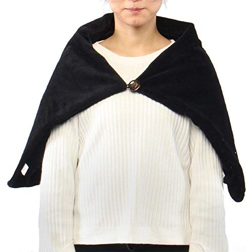 liuxi Erhitzter Schal, USB-elektrische Warming-Heizdecke Wurfpolster Schulter Hals, 45x80 cm