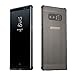 Produktbild WIWJ Galaxy Note 8 Hülle,Samsung Galaxy Note 8 Metall Cover, Handyhülle Metall Case Cover 2 in 1 Aluminium Bumper Case Metal Hülle Ultra Dünn Schutzhülle für Samsung Galaxy Note 8-Schwarz