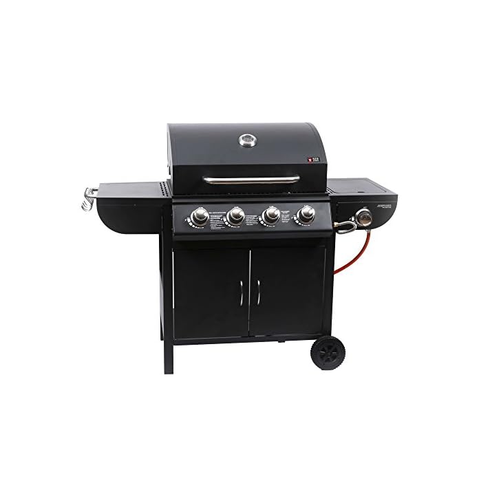 Mayer Barbecue Zunda Gasgrill Mgg 541 Basic Mit Seitenbrenner
