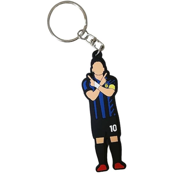 Accessori Auto Inter Portachiavi Inter Milano - Logo Ufficiale In Argento Anticato, Gadget Per Tifosi Gadget Inter Bambino