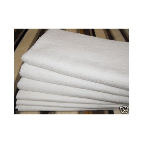 6 Terry Towelling Baby Nappies 100% Cotton Supreme Quality 61 cmx 61 cm / 24"x24"