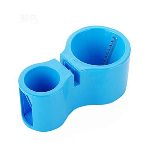 Spiral Cutter Sharpener,KIMODO Spiralschneider Gemüsehobel für Gemüsespaghetti Kartoffel Zucchini Möhren Reibe Spargelschäler Gurkenschäler Gurkenschneider Gemüseschneider (Farbe Random) - 5