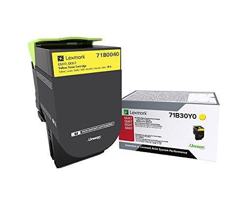 Preisvergleich Produktbild Lexmark 71B0040 passend für CS317 Toner gelb 2300 Seiten