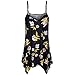 Produktbild VENMO Damen T-Shirt Armelloses Top Frauen Verstellbare Schultergurte Runden Hals Leibchen Crop Top Mode Blusen Tank Damen Freizeithemd Ärmelloses Weste Casual Bluse Grün, Rot, Weiß, Multicolor, Schwarz, Gelb Oberteile (Yellow, M)