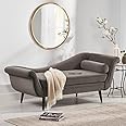 Aisha CRAfT Classic Modern Feel Chaise Lounge (Grey)
