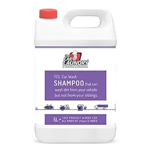 The Car Laundry Car Wash Shampoo- pH Balanced Formula For Safe and Spot Free Cleaning| (5 Litres)