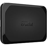 Crucial X10 Pro Disco Duro Externo SSD 4TB, Lectura de hasta 2100 MB/s y Escritura de 2000 MB/s, Memoria Externa, USB-C 3.2,