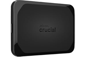 Crucial X10 Pro SSD 1TB Portátil, Lectura de hasta 2100 MB/s y Escritura de 2000 MB/s, PC y Mac, Resistente al Agua y al Polvo (IP55), Disco Duro Sólido Externo, USB-C 3.2 - CT1000X10PROSSD902