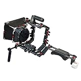 Robusto y ligero kit de hombro de cámara soporta dslr dv hdv camcorders cámaras, le promete la experiencia de tiro cómodo y duradero
