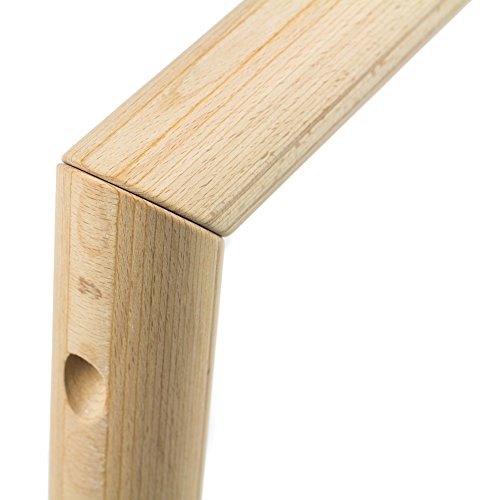 skillworx High Parallettes: Raw Edition – Calisthenics Liegestützgriffe aus Holz, made in Austria - 5