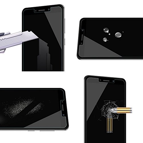 EasyAcc Honor 6X Folie, Anti-Kratz Ultra Klar mit 9H Härte für Huawei Honor 6X Schutzfolie – (Bewusst Kleiner Als Das Display, Da Dieses Gewölbt Ist.) - 3