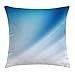 Produktbild CHSUNHEY Kopfkissenbezüge,Abstract Cool Modern Artistic Cloudy Design with Ombre Inspired Detail Artwork,Home Decorative Square for Sofa Throw Pillow Case 18" X18" Blue and White