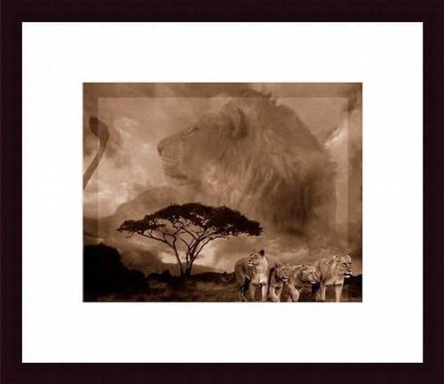 Printfinders Savannah Majesty by Elizabeth Henry Custom Wood Framed Art Print
