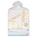 9 Piece Baby Gift Set Newborn Christening Present Blanket Booties Hanger - Beige