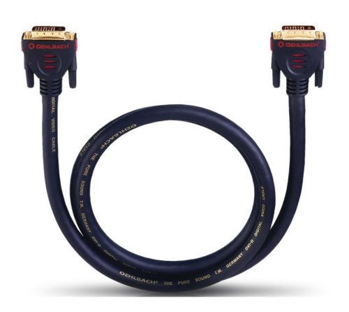 Preisvergleich Produktbild Oehlbach DVI-D Dual-Link Monitor Kabel 1,5m