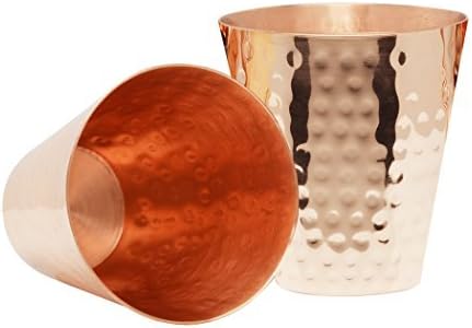 Advanced Mixology Moscow Mule 100% Pure Copper 2 oz Shot Glass (set of 2) for Perfect Cocktail by Advanced Mixology
