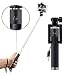 Produktbild THL T11 - Professional Mini Selfie Teleskop Stange Stick mit integriertem Selbstauslöser - Schwarz
