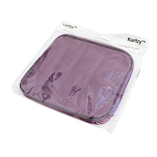 9 teiliges Set Häkelnadeln mit Aluminiumhaken und Kunststoffgriffen Häkeln Stricken Handwerk von Kurtzy TM - 6