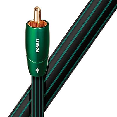 AudioQuest 0.75m Coax Forest 0.75m Noir câble coaxial - Câbles coaxiaux (Or, 0,75 m, Mâle/Mâle, Noir, 75 Ohm)