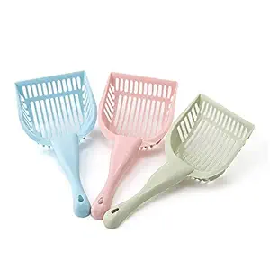 Pets Empire Portable Pet Dog Poop Scooper Cat Sand Shovel Pooper Scooper (Buy 1 Get 1 Free) Color May Vary