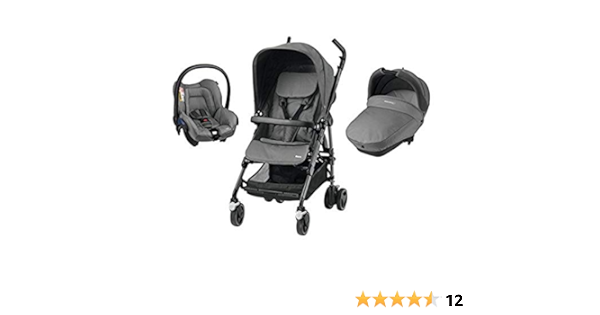 Bebe Confort Poussette Combinee Trio Dana Concrete Grey Collection 16 Amazon Fr Bebe Et Puericulture