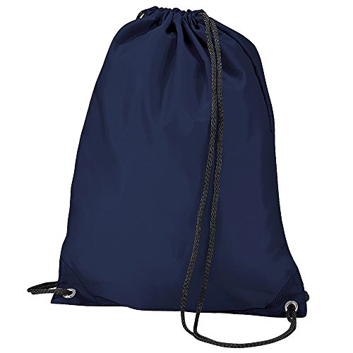 BagBase Bolsa gimnasio Mochila Escolar - Azul Marino Francés, Único
