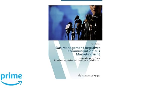 Das Management Negativer Kommunikation Aus Marketingsicht