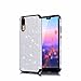 Produktbild Sycode Handyhülle für Huawei P20 Pro,Glitzer Schutzhülle für Huawei P20 Pro,Silikon Schutz Case Cover für Huawei P20 Pro,Luxus Mädchen Frauen Männer Glänzend Funkeln Glitzer Weich Flexibel Ultradünnen Kratzfeste Premium TPU Silicone Gel Bumper Stoßdämpfend Shinning Strass Rückseite Hülle Tasche Etui für Huawei P20 Pro-Silber