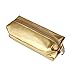 HENGSONG Makeup Brush Pouch Coin Pencil Cases with Zipper (Gold)