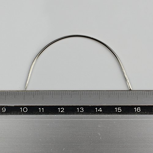 Nadeln SET : 8 gebogene Nadel Polsternadel Nähnadel Rund Leder Sattlernadel - 6