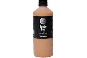 THE SCRATCH DOCTOR Scratch Doctor Suede Dye Repair Paint for Suede & Nubuck Boots, Shoes, Bags, Sofas (Tan, 500ml)