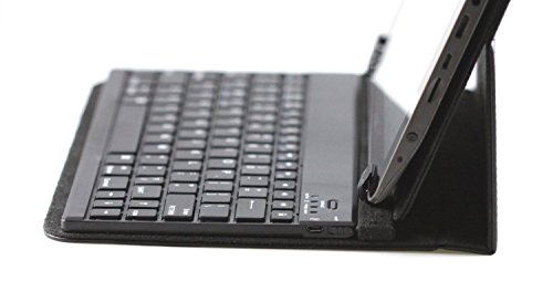Navitech Case / Cover / Tasche / Hülle mit Standfunktion und QWERTZ Bluetooth Keyboard für das MEDION LIFETAB P10400 / Medion Lifetab P10506 (MD 60036) ALDI - 2