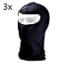 Produktbild Sturmhaube mit Panorama Sichtfeld - Sturmmaske Skimaske OMA BW SEK KSK GSG9 100% Baumwolle schwarz